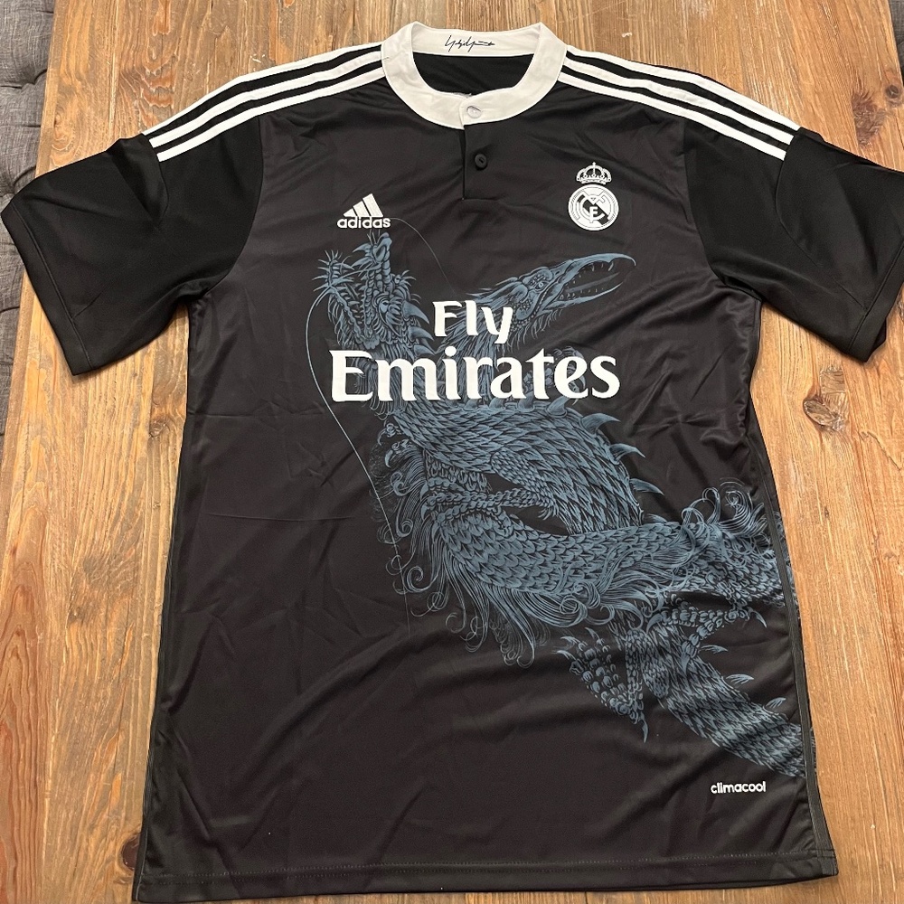 REAL MADRID RETRO ADIDAS DRAGON THIRD KIT 2015/2015 XXL (RONALDO 7)